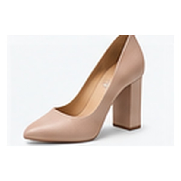 Beige High Heels