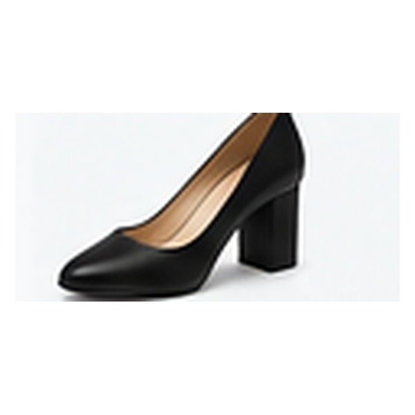 Black Block Heels
