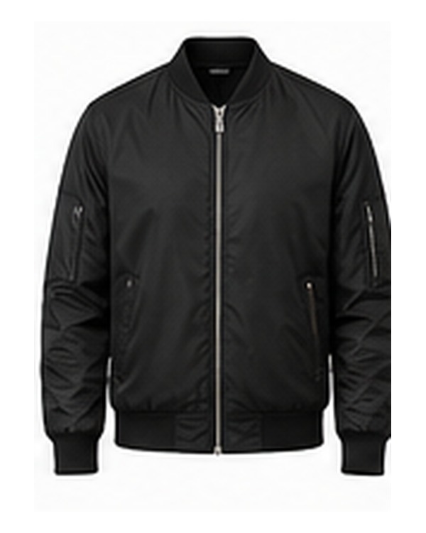 Black Bomber Jacket
