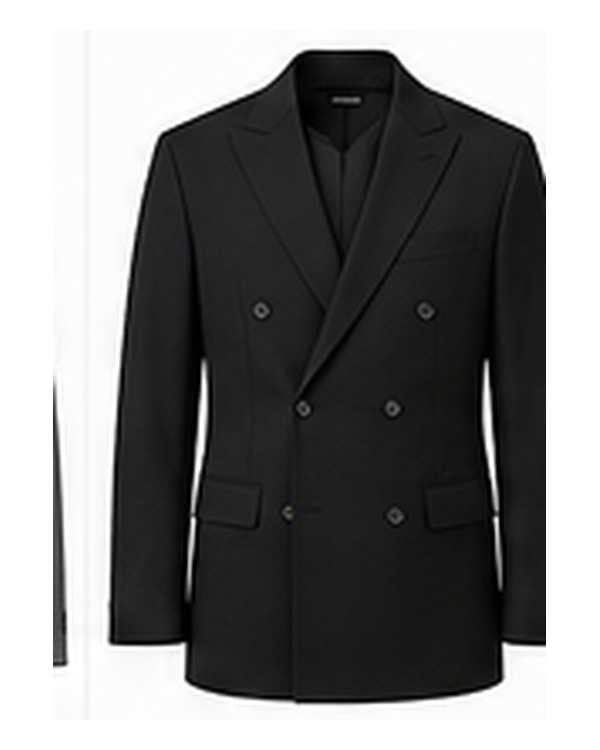 Black Double Breasted Blazer